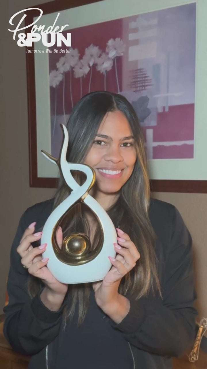 Ceramic Home Decor Sculpture 34