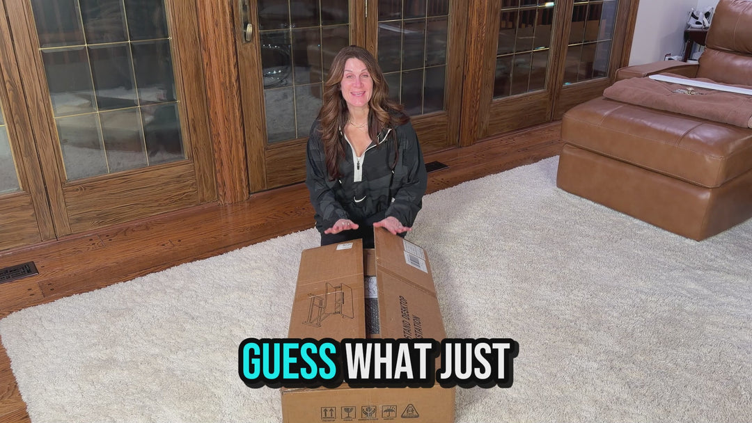 Sit-to-Stand Desk Converter – Adjustable Height Standing Desk Riser with Spacious 31.5" Work Area | Trufairs