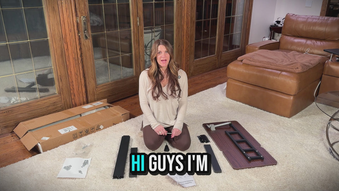 Adjustable Overbed Laptop Table – Rolling Bedside Desk with Tilt & Height Control | Trufairs