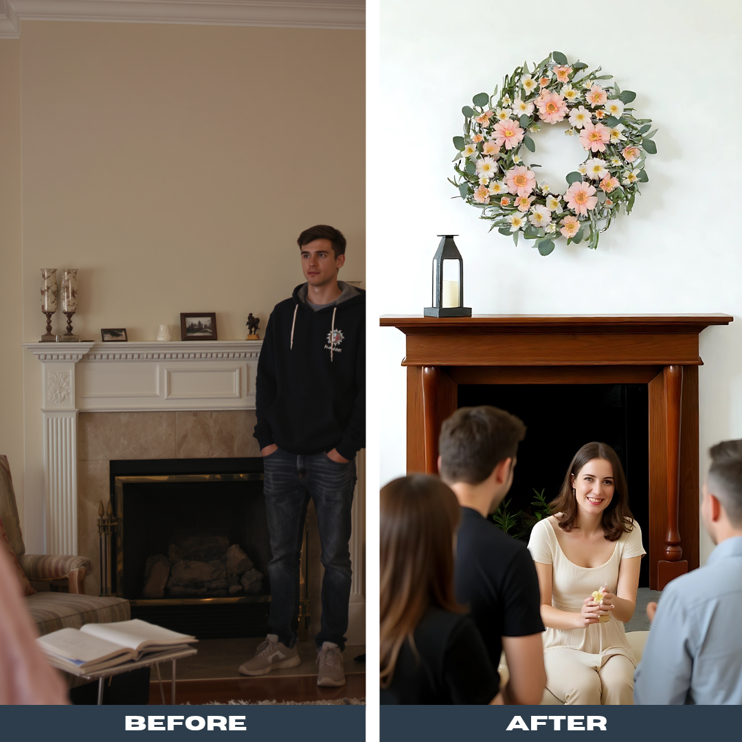 Spring Daisy Maple Wreath – Vibrant Bloom Accent | Indoor Decor | Trufairs