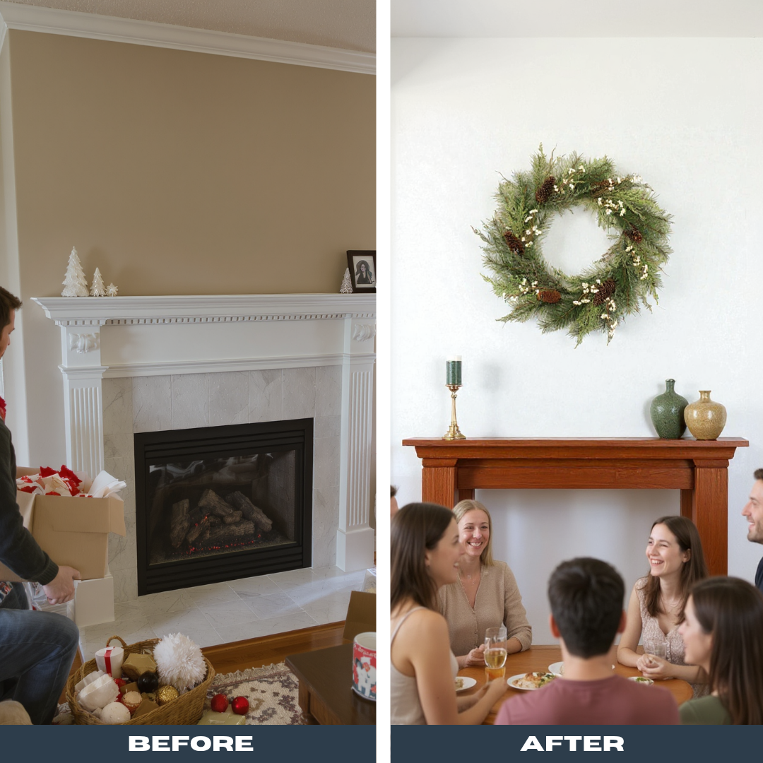 Pinecone Berry Woodland Wreath – Rustic Holiday Accent | Indoor Christmas Decor | Trufairs