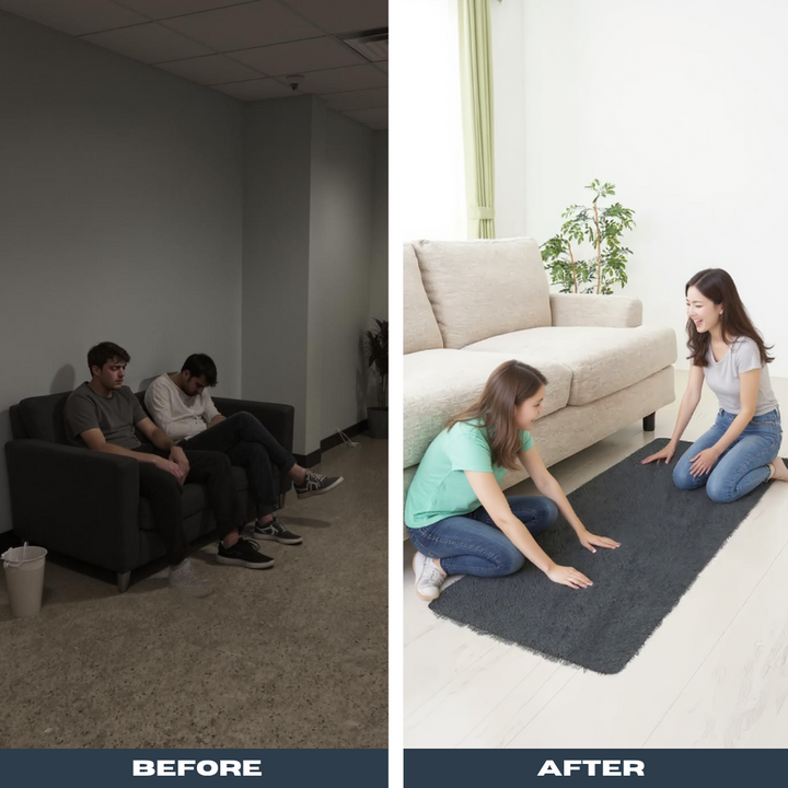 Lux Plush Shaggy Accent Rug – Extra Large Fluffy Comfort | Anti-Skid Bedroom Carpet | Trufairs
