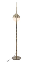 Waterloo Floor Lamp White & Bronze