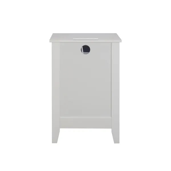 set of 2 pcs white 3 Drawer Nightstand with Charging Station and USB Ports & Power Outlets,Wooden Bed Side Table/End Table Modern Night Stands for Bedrooms