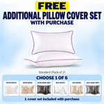Hotel-Style Down Alternative Pillows, Set of 2 – Standard, Queen & King