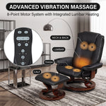 Diagram of three reclining positions - 105 degrees reading, 120 degrees lounging and 140 degrees resting