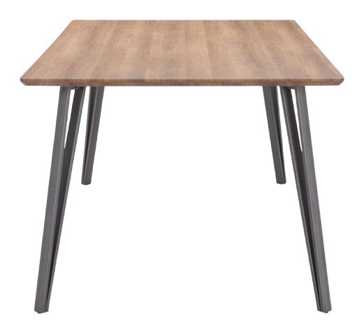 Modern Walnut Dining Table – Durable, Spacious Surface | Dining Room Furniture | Trufairs