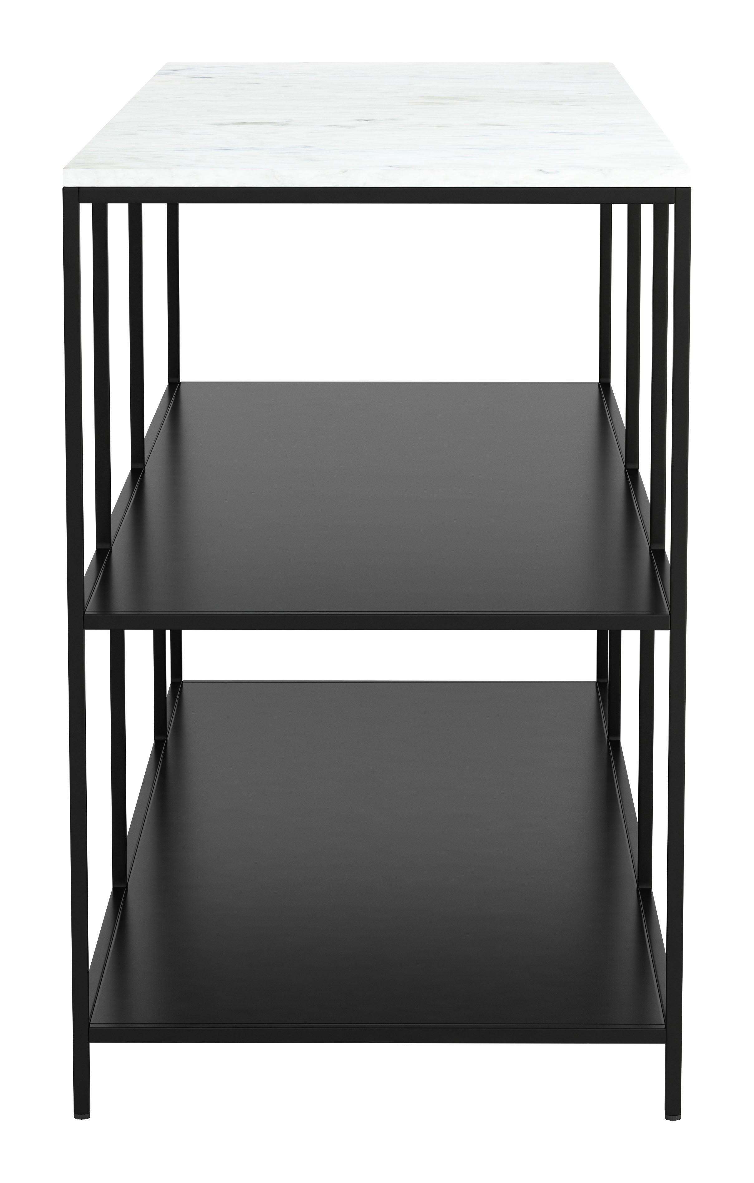 Singularity Console Table White & Black