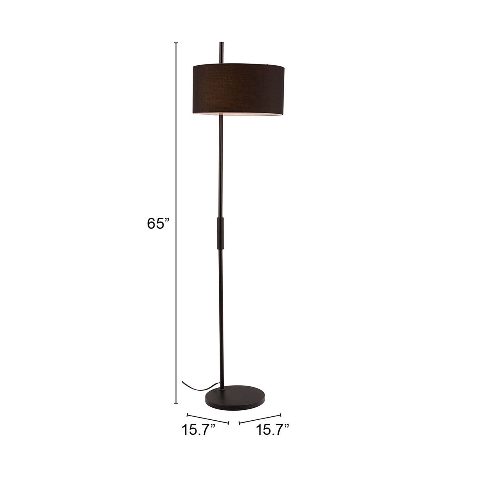 Lonte Floor Lamp Black