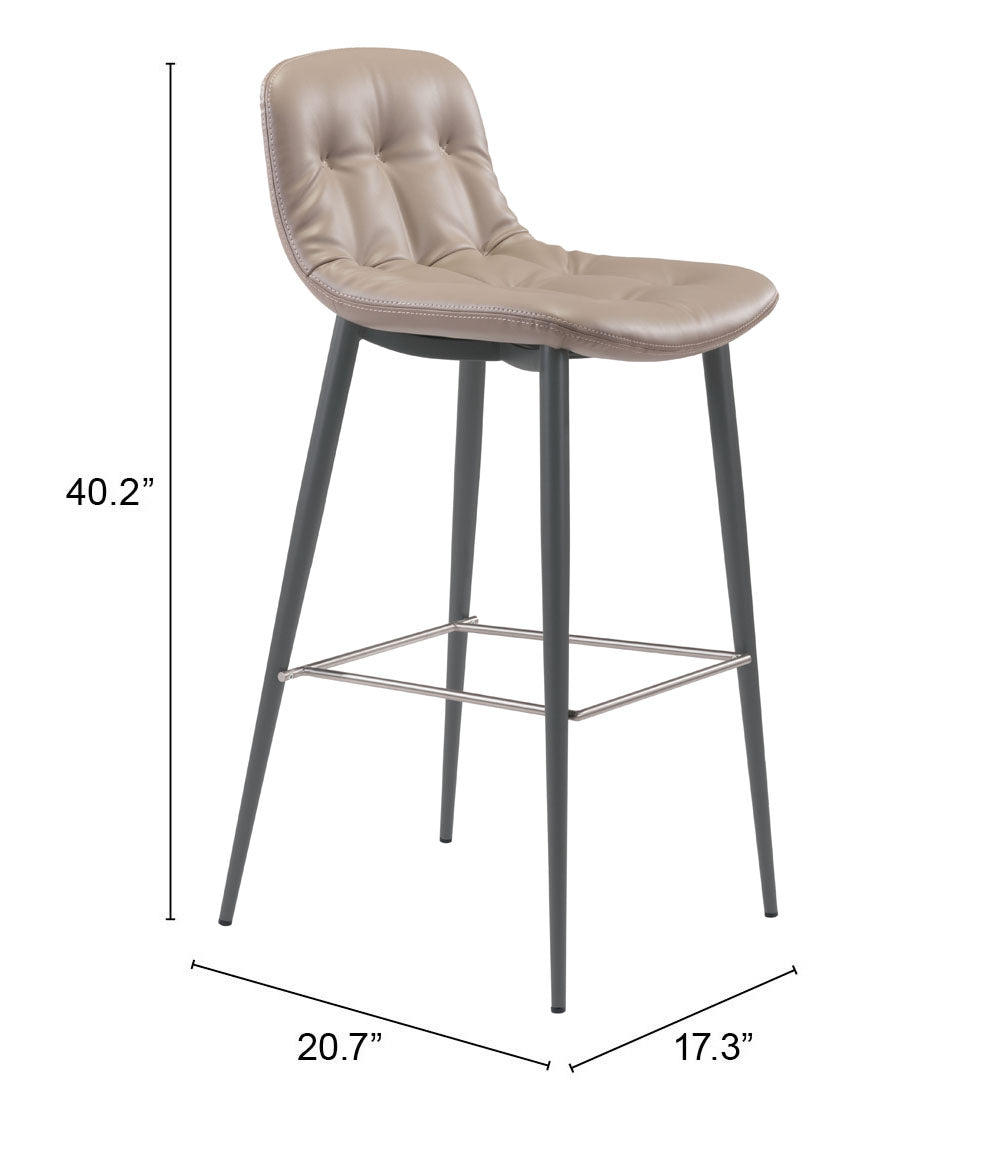 Tangiers Barstool Taupe