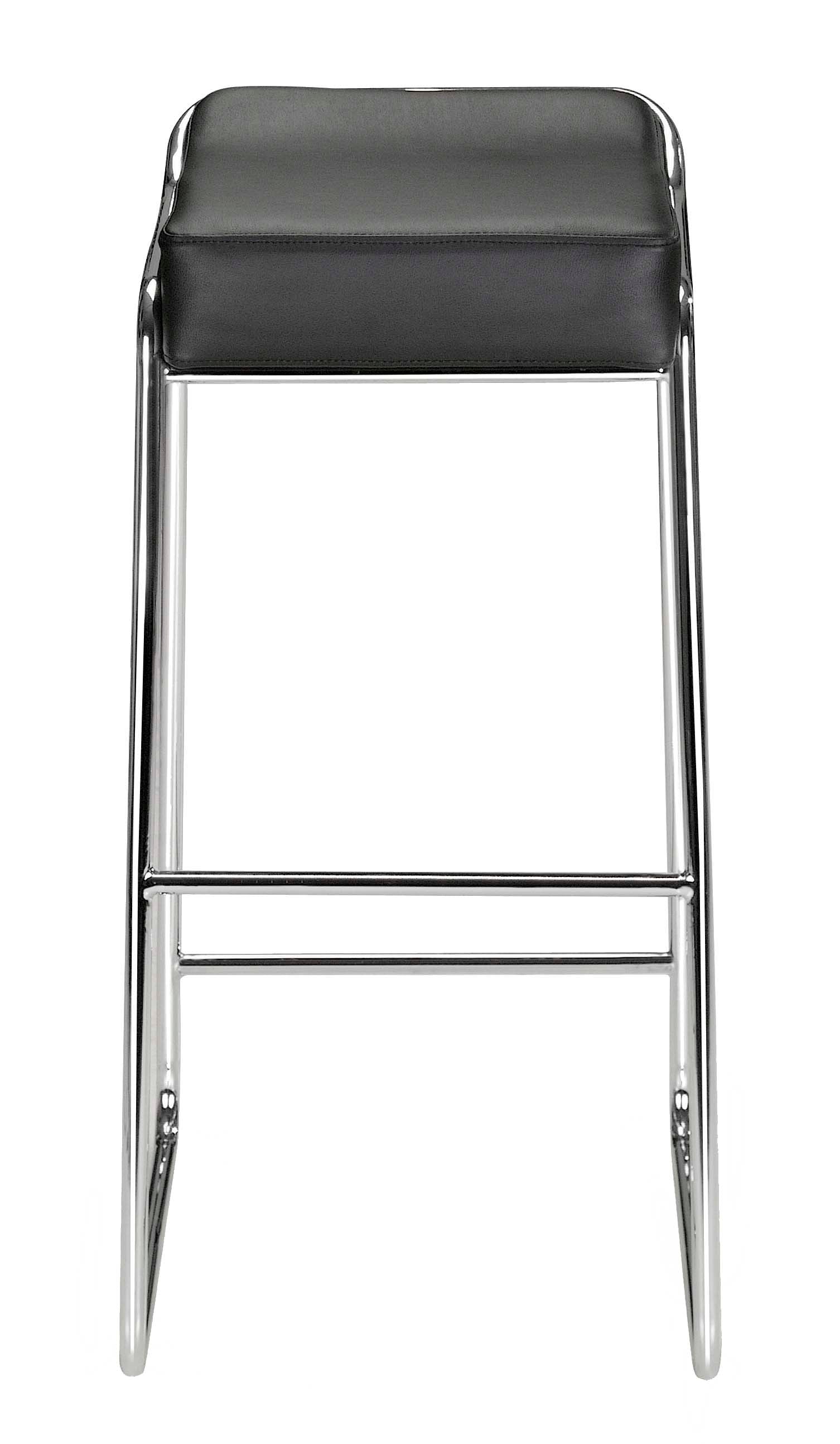 Wedge Barstool Black