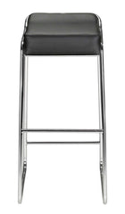 Wedge Barstool Black