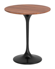 Wilco Side Table Walnut & Black